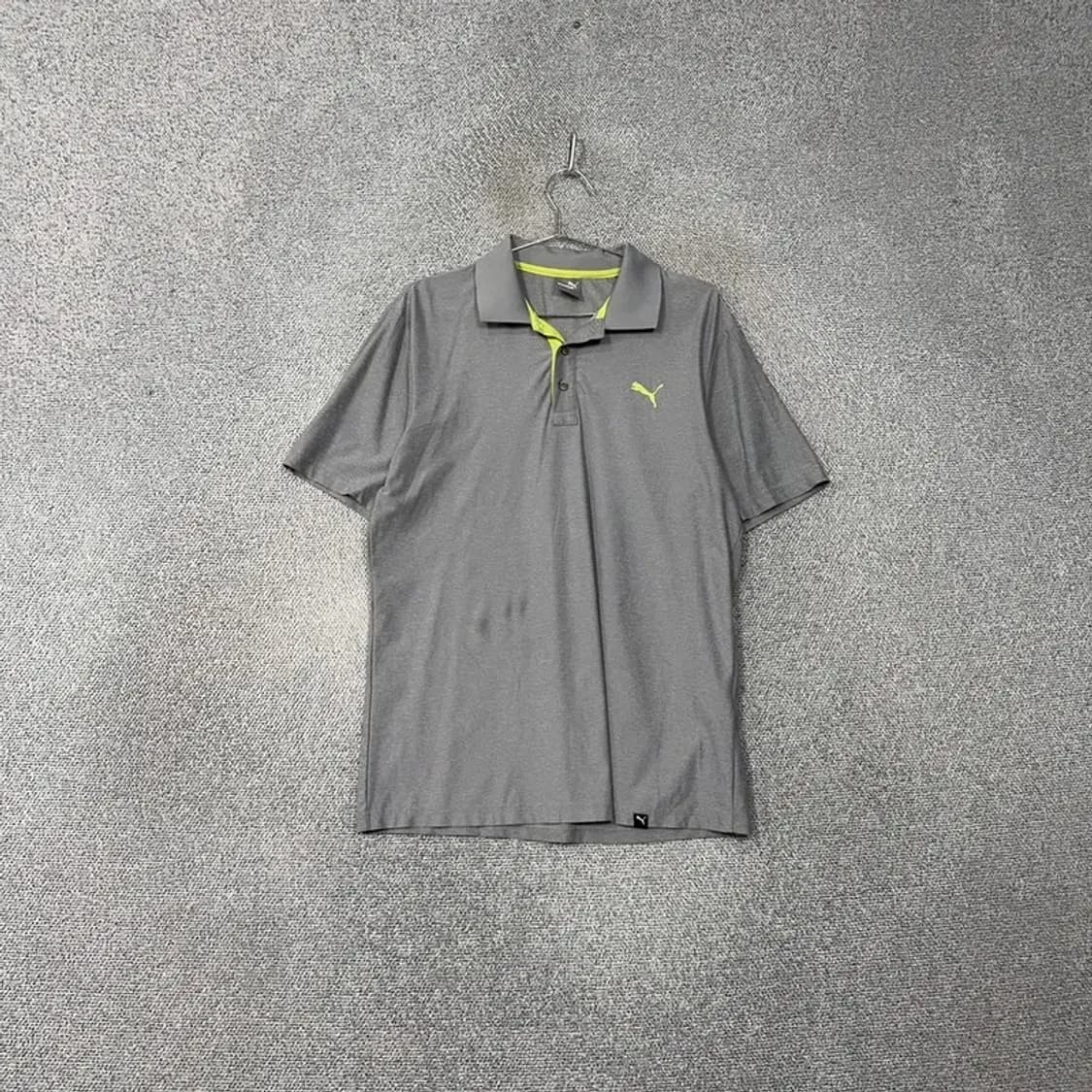푸마 라이트 그레이 남성 기능성 반팔 카라티 L 상품이미지1
