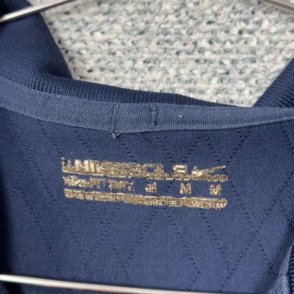 언더아머 네이비 남성 기능성 반팔 카라티 M 상품이미지3