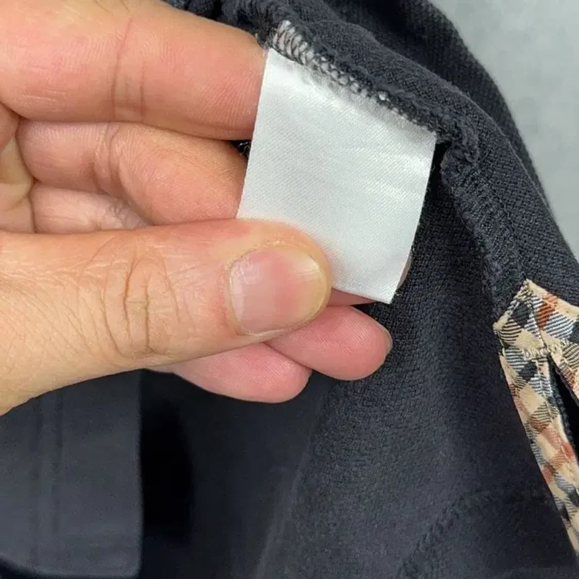 닥스 블랙 캐주얼 남성 반팔 카라티 M 상품이미지4