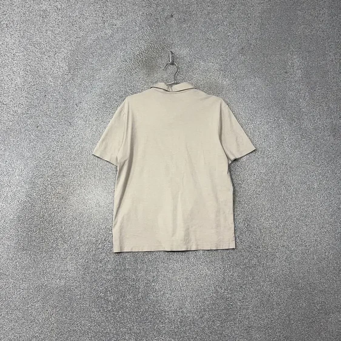 마인드브릿지 크림 베이지 기능성 남성 반팔 카라티 100 상품이미지2