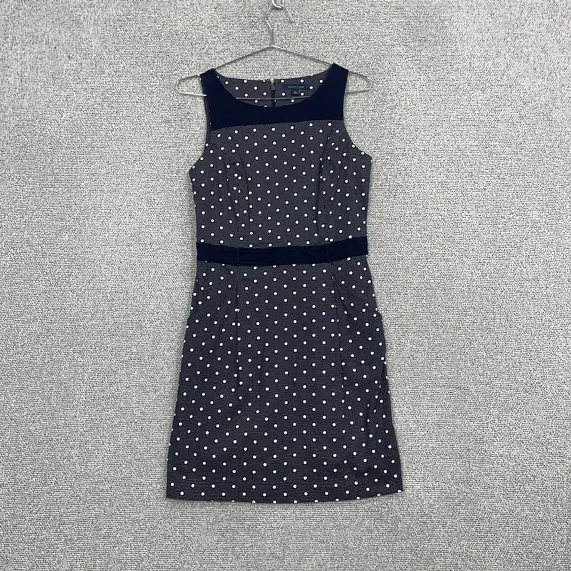 타미힐피거 도트 네이비 민소매 원피스 4 상품이미지1