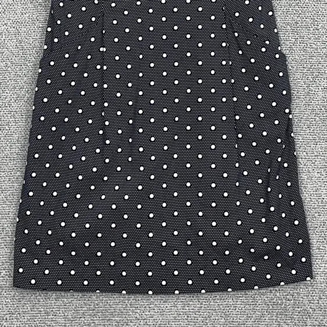 타미힐피거 도트 네이비 민소매 원피스 4 상품이미지4