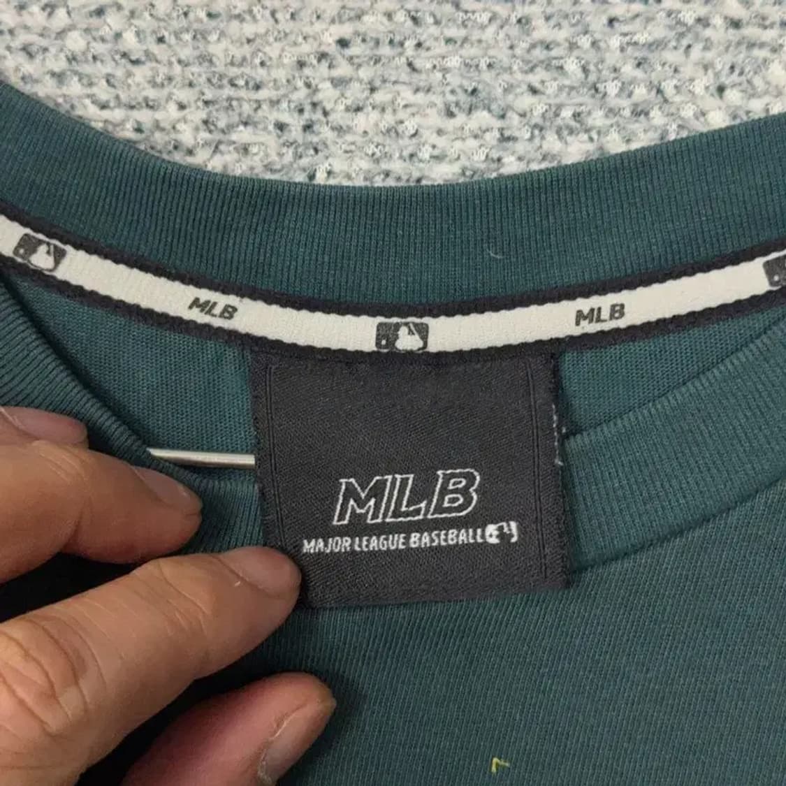 MLB 에인절스 로고 그린 반팔티 110 상품이미지5