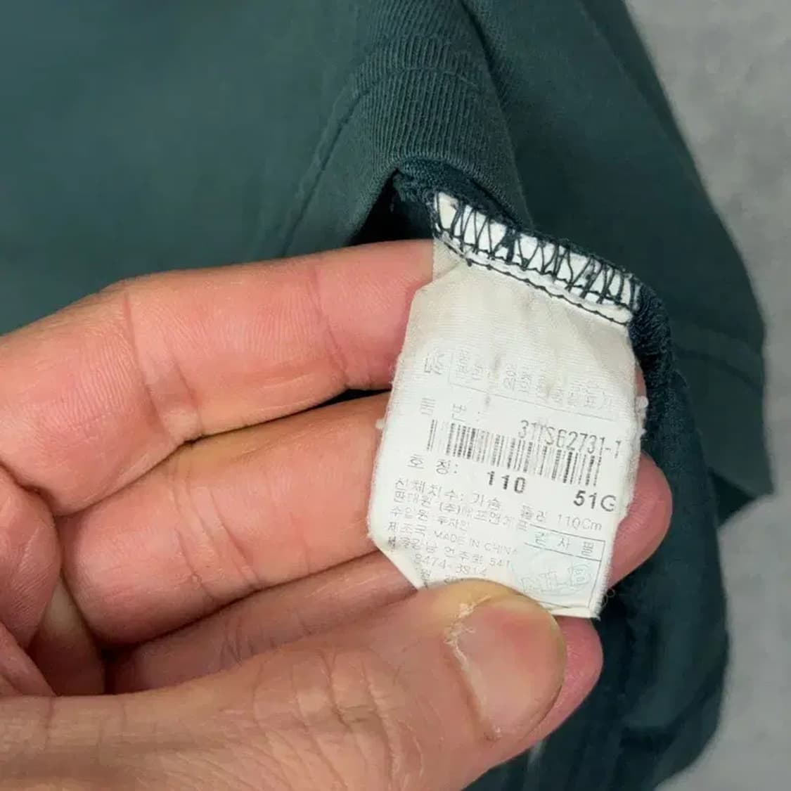 MLB 에인절스 로고 그린 반팔티 110 상품이미지6