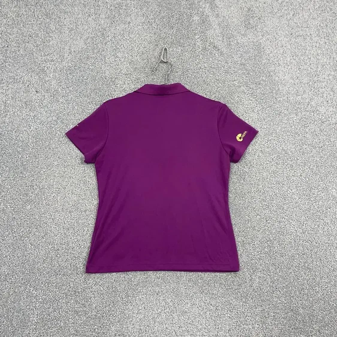 네파 퍼플 로고 등산 기능성 반팔 카라티 M 상품이미지2