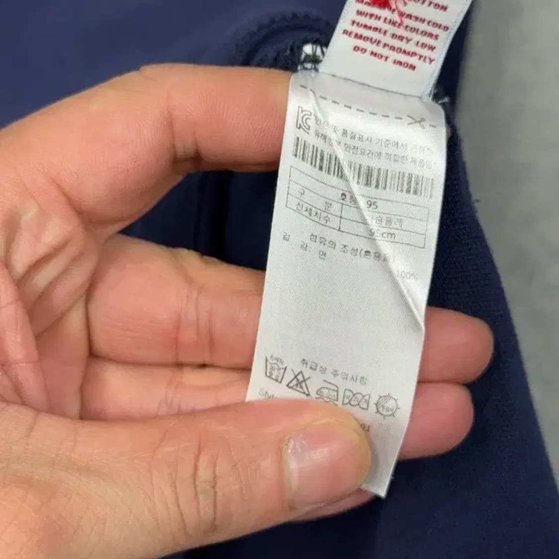 US폴로아쎈 여성 네이비 긴팔 티 M 상품이미지4