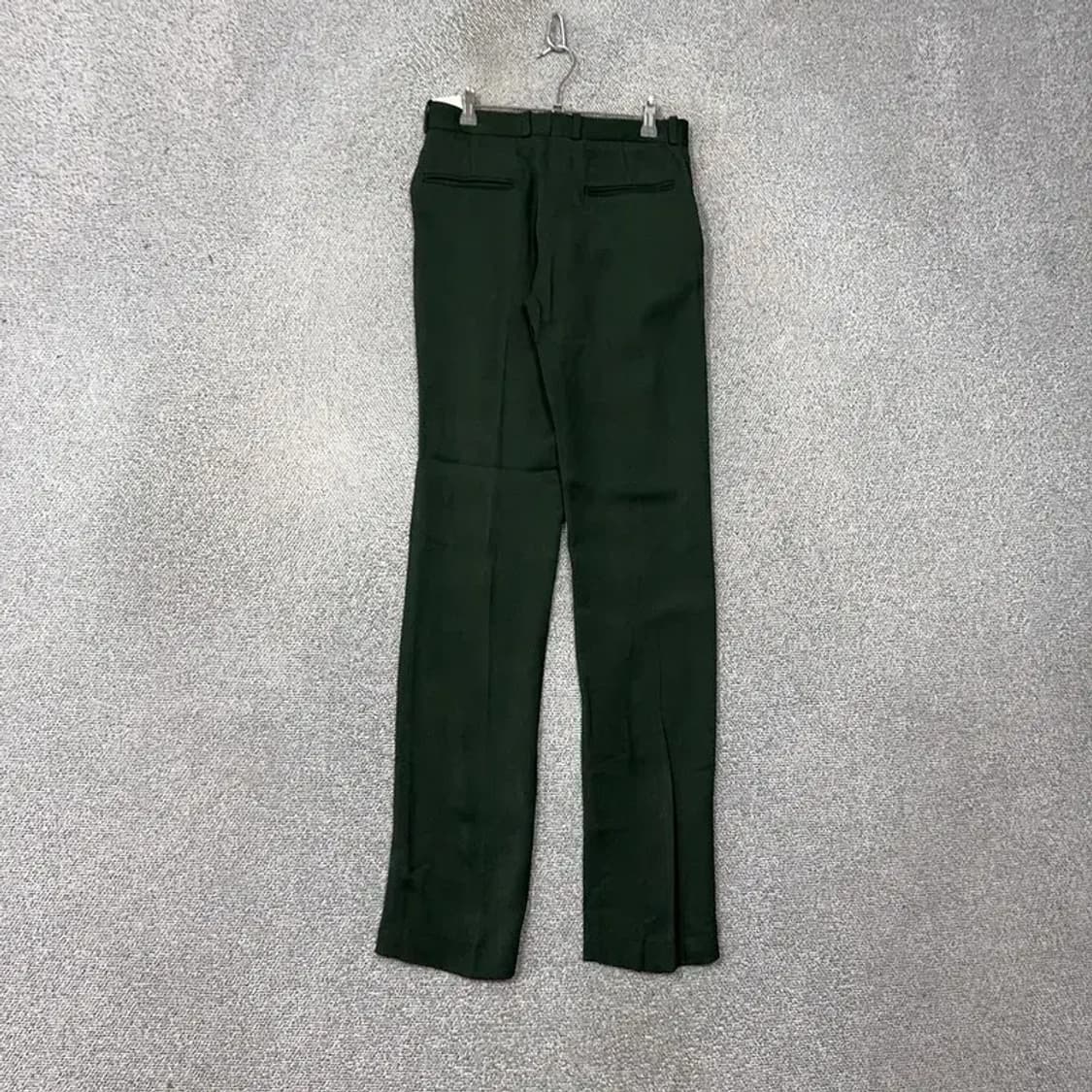 자라 여성 그린 비스코스 슬렉스 팬츠 XS 상품이미지2