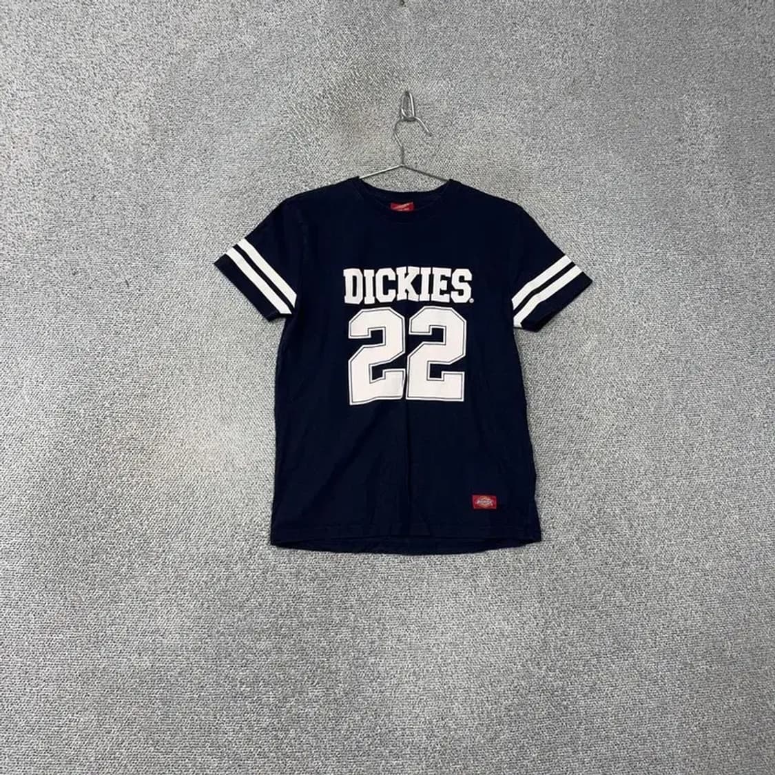 디키즈 로고 프린팅 네이비 반팔 티 S-M 상품이미지1