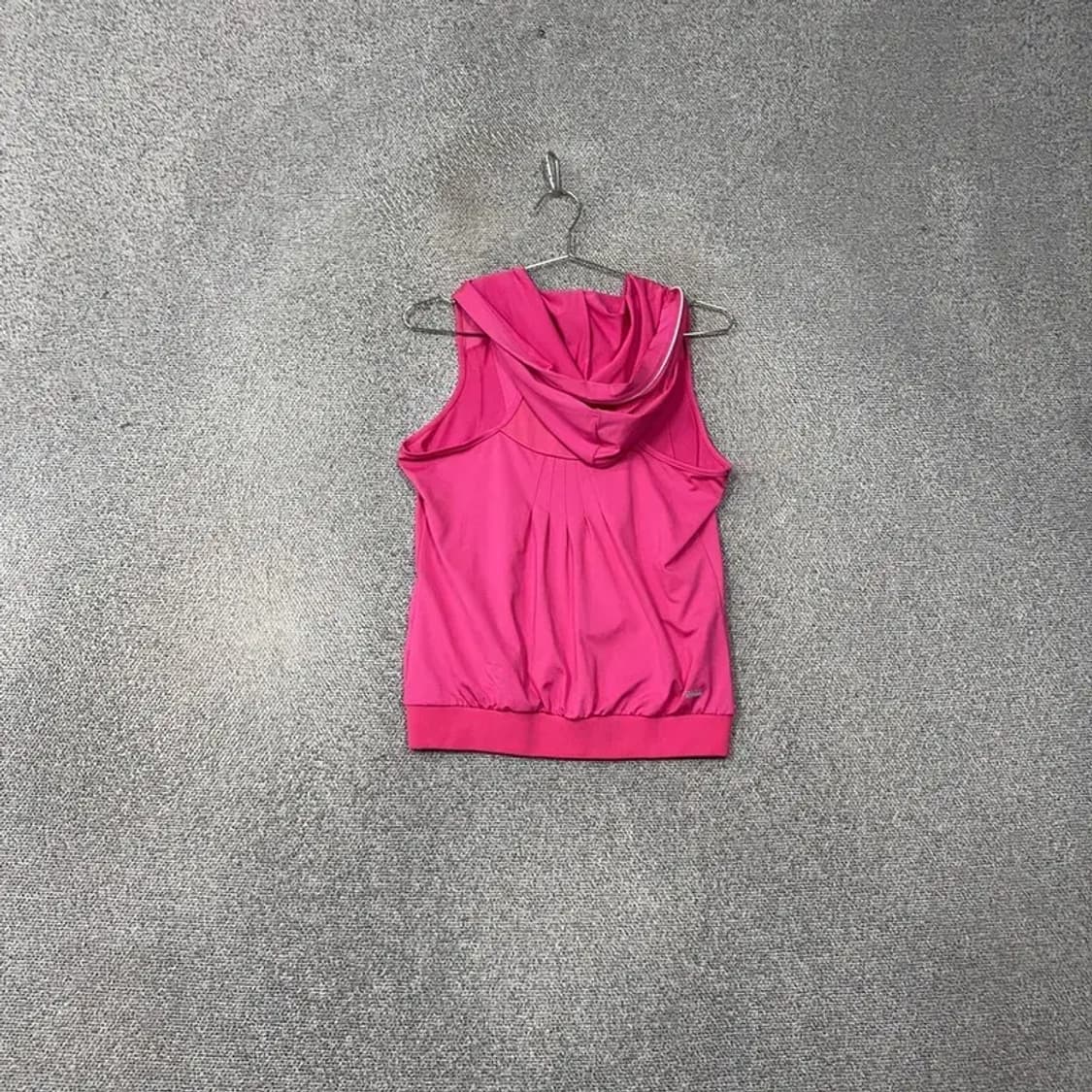 르꼬끄 스포츠 핑크 로고 기능성 조끼 후드집업 S 상품이미지2