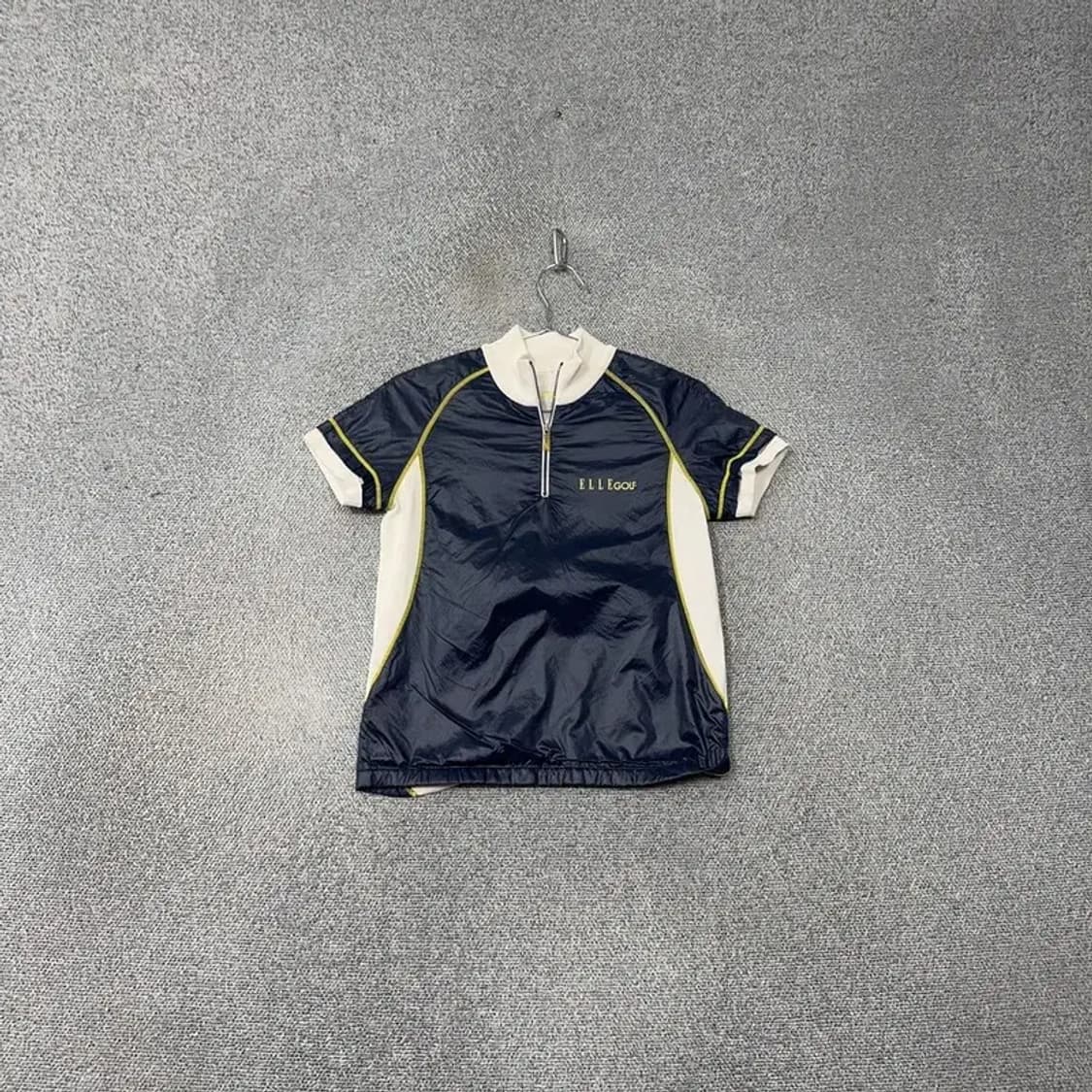 엘르 골프 로고 기능성 반집업 반팔티 90 상품이미지1