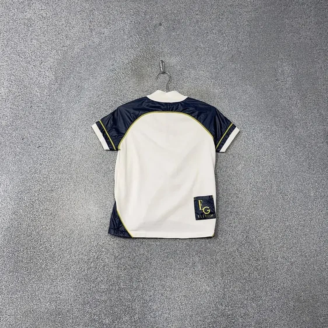엘르 골프 로고 기능성 반집업 반팔티 90 상품이미지2