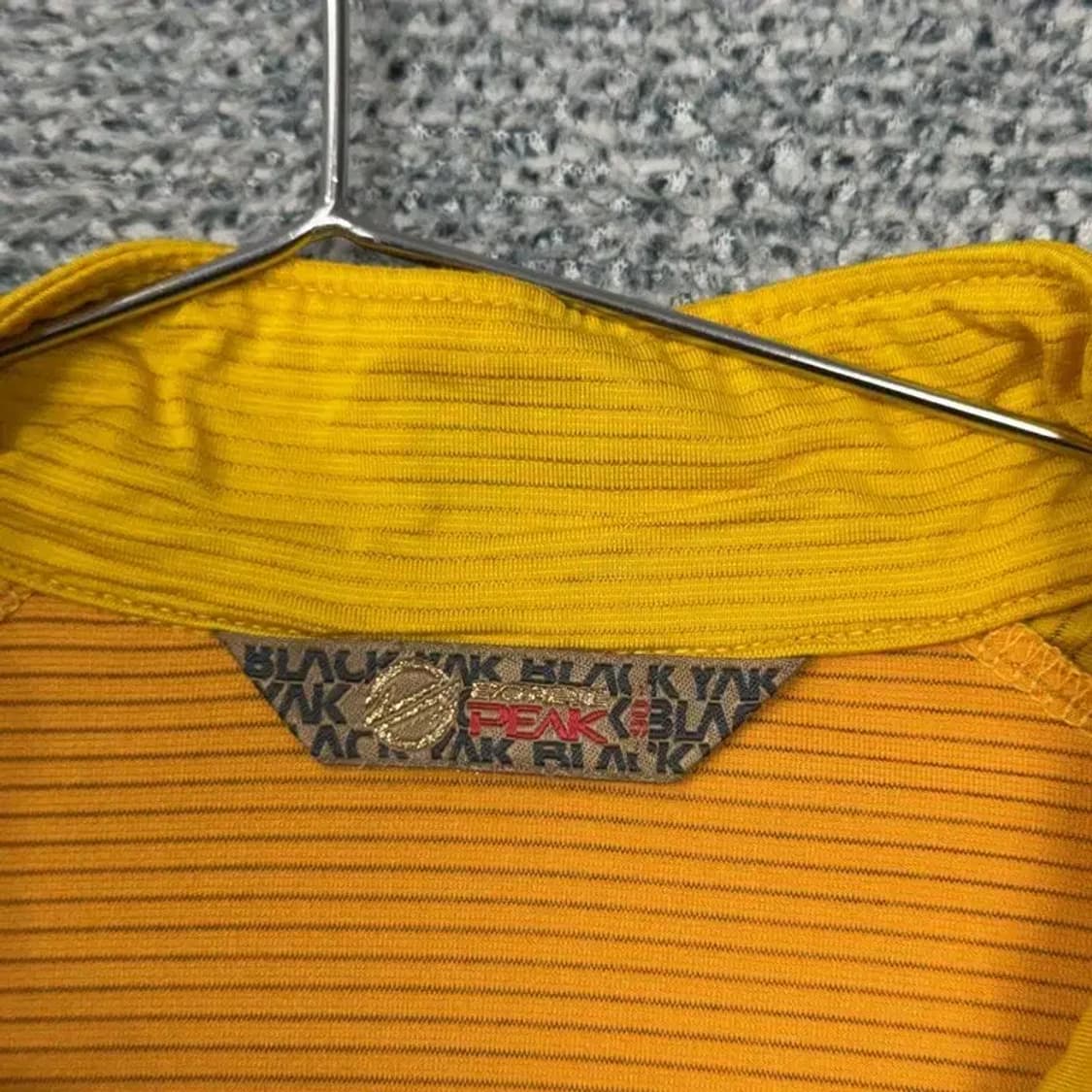 블랙야크 옐로우 여성 등산 기능성 반집업 긴팔티 90 상품이미지3