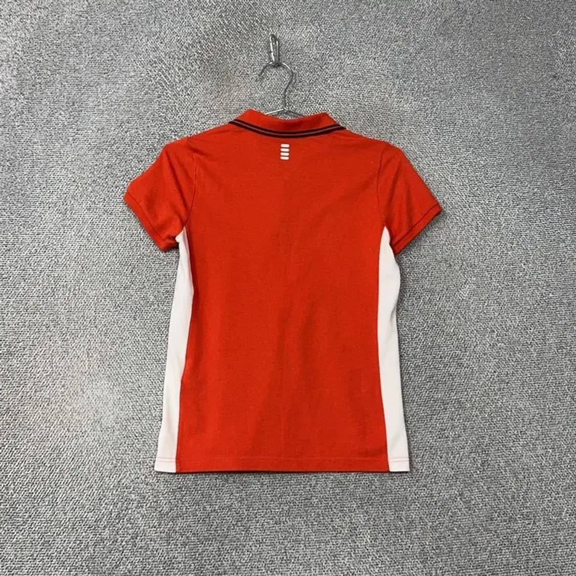 휠라 오렌지 로고 기능성 반팔 카라티 90 상품이미지2