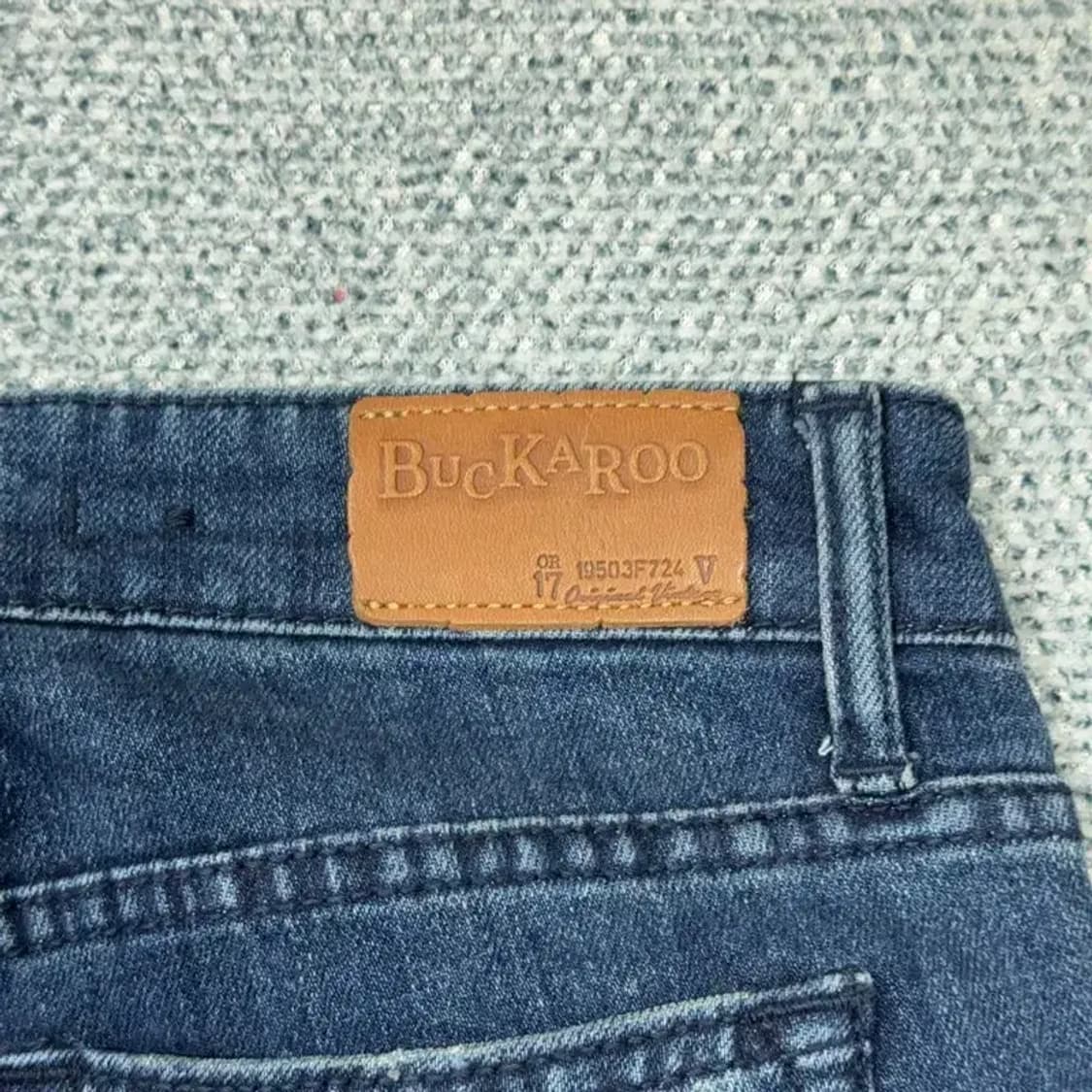 버커루 빈티지 카우걸 부츠컷 데님팬츠 25 상품이미지5