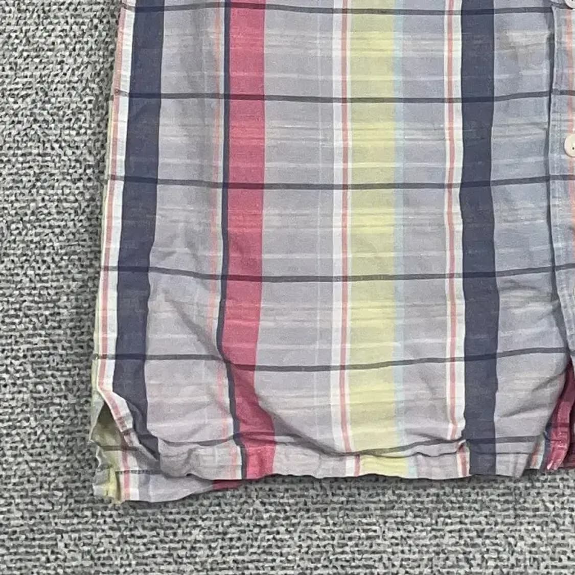 폴로 랄프로렌 체크 라이트 블루 셔츠 L 상품이미지3