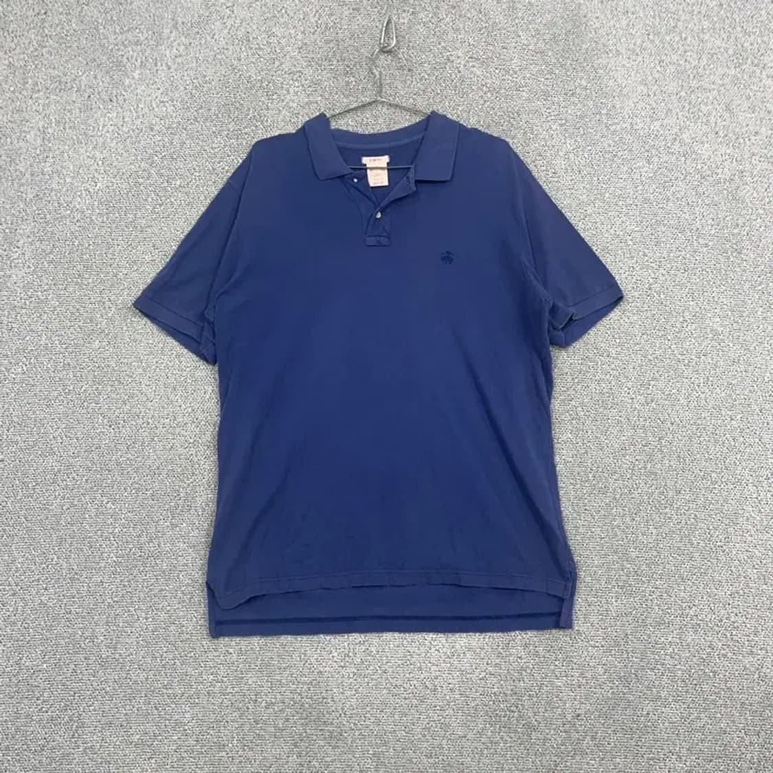 브룩스브라더스 남성 캐주얼 슬림핏 네이비 카라티 L 상품이미지1