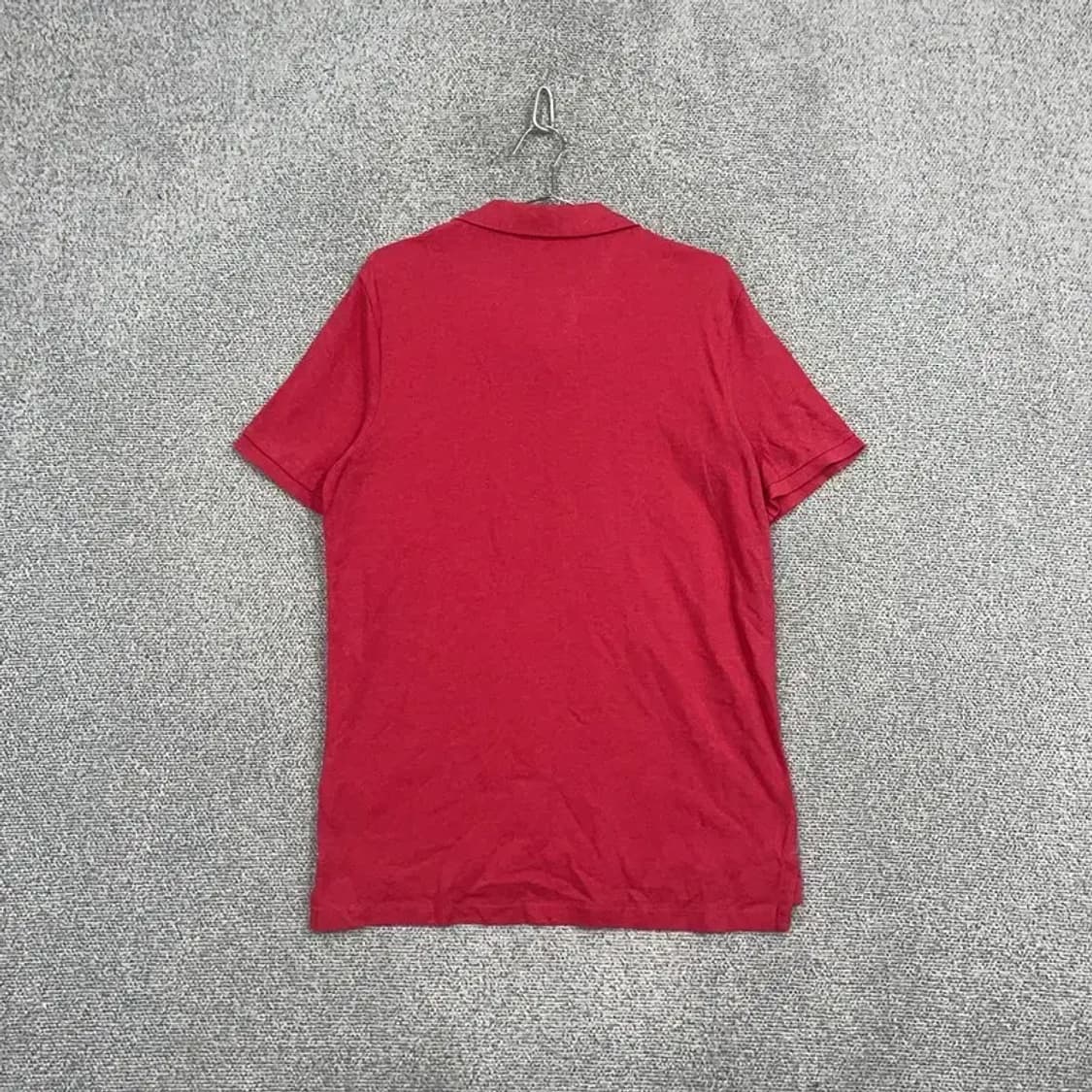 폴로 랄프로렌 클래식핏 레드 카라티 M 상품이미지2