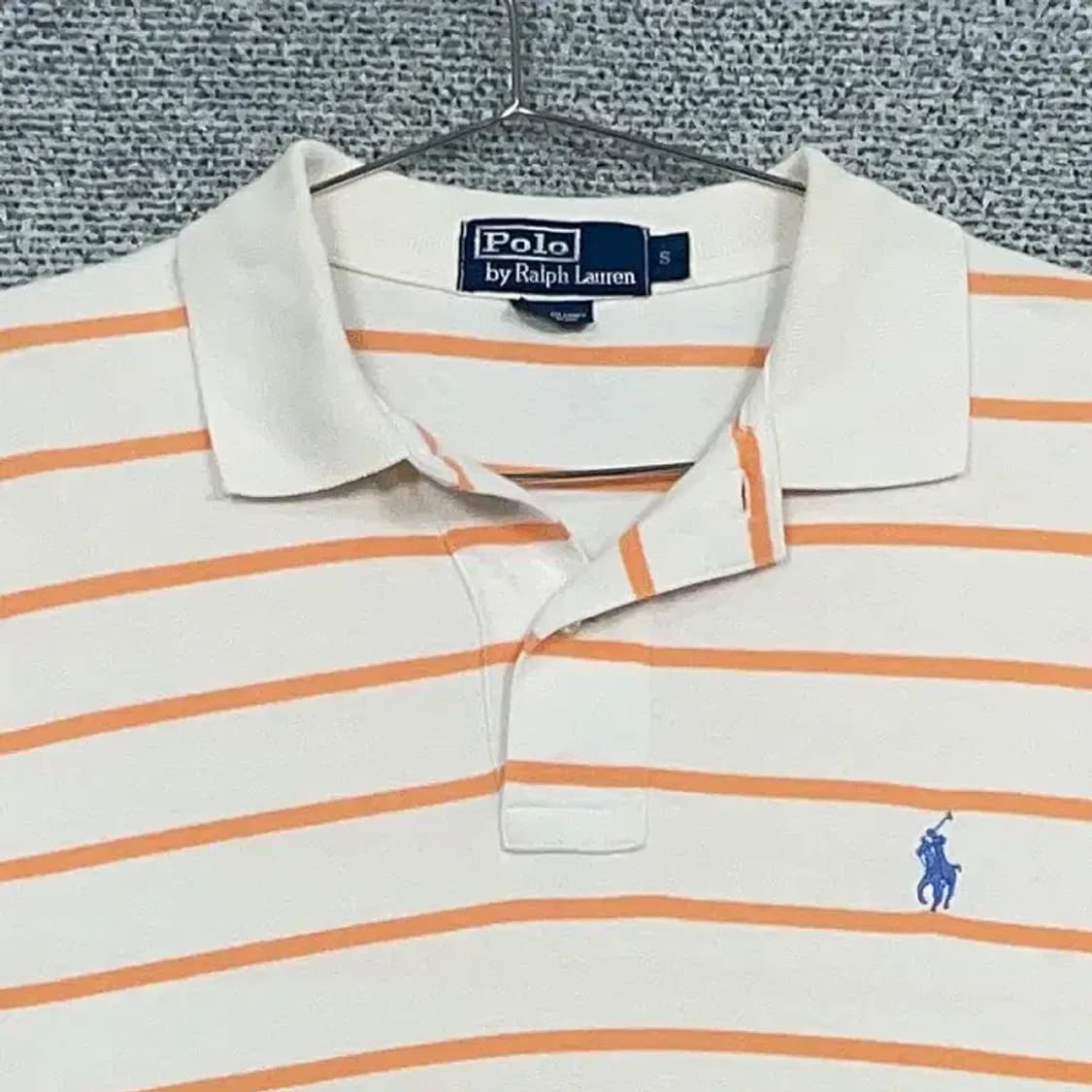 폴로 랄프로렌 캐주얼 스트라이프 카라티 S 상품이미지5
