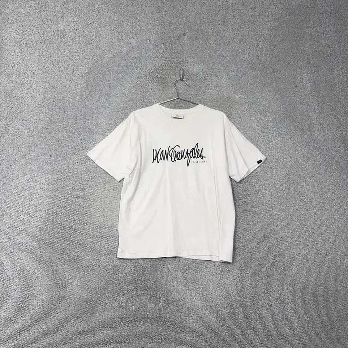 마크곤잘레스 로고 프린팅 화이트 반팔 티 M 상품이미지1