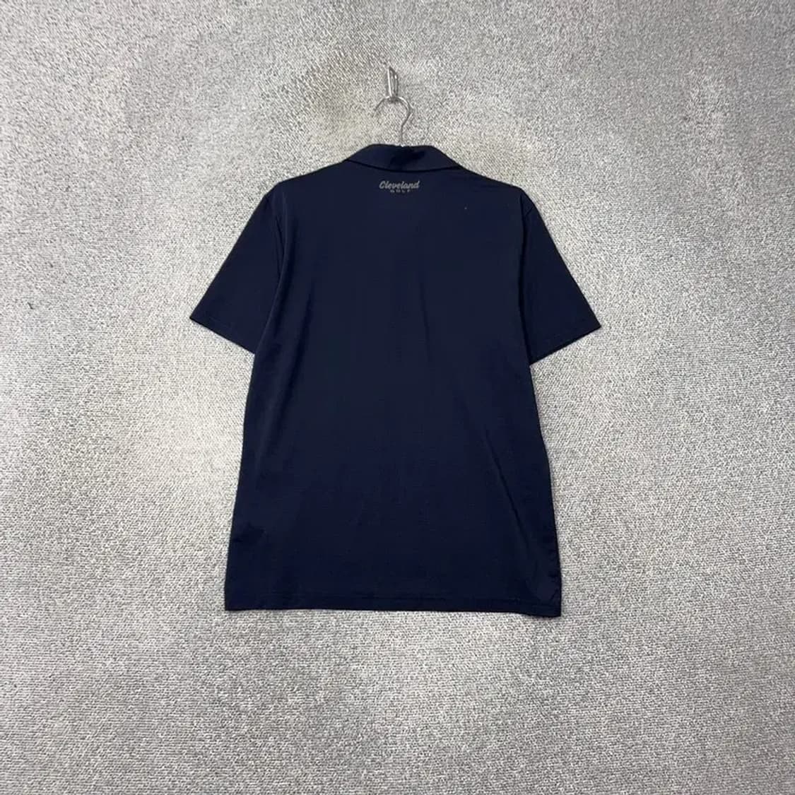 클리블랜드 골프 네이비 로고 기능성 남성 반팔 카라티 L(105) 상품이미지2