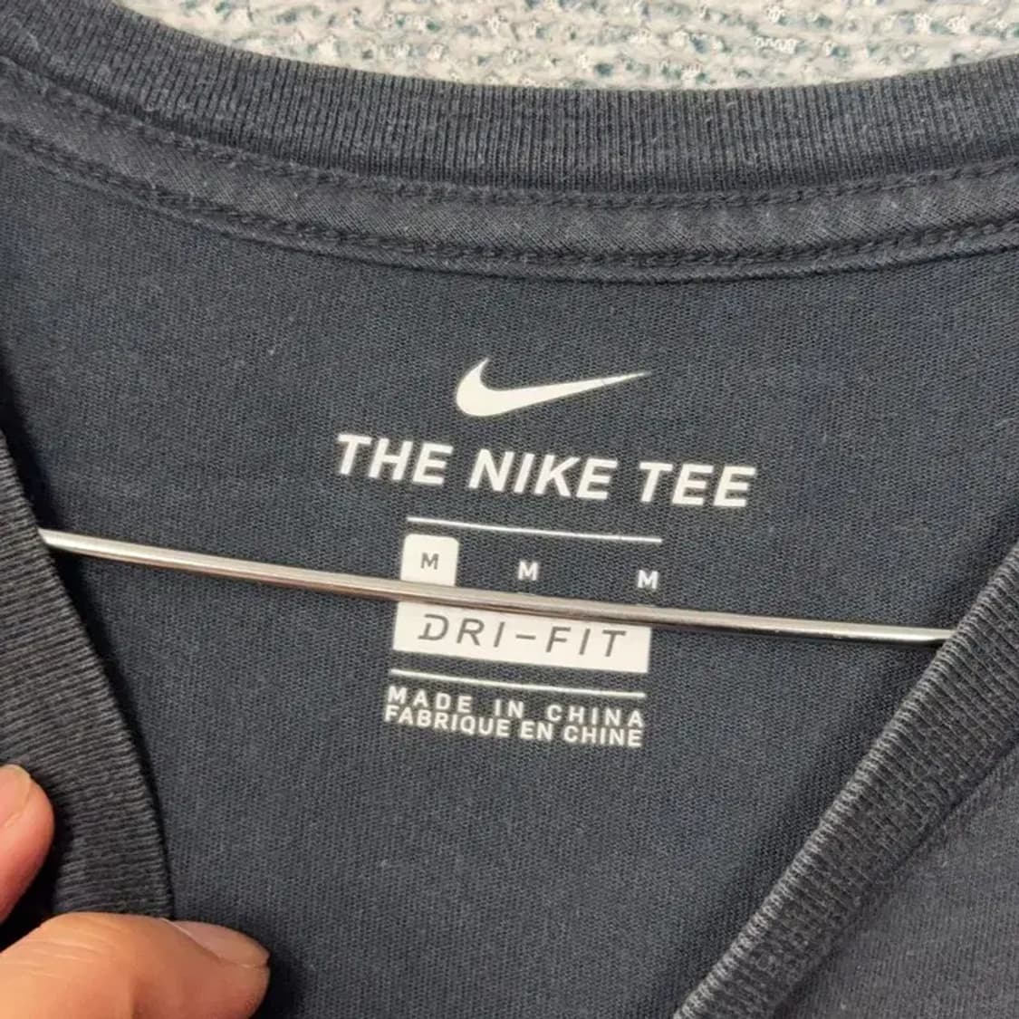 나이키 빈티지 프린팅 블랙 반팔 티 M 상품이미지3