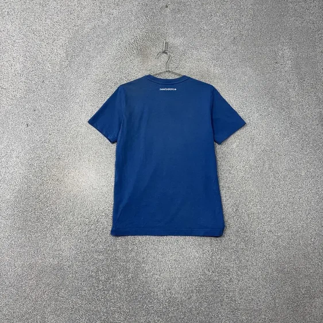 뉴발란스 블루 로고 기능성 반팔 티 M 상품이미지2