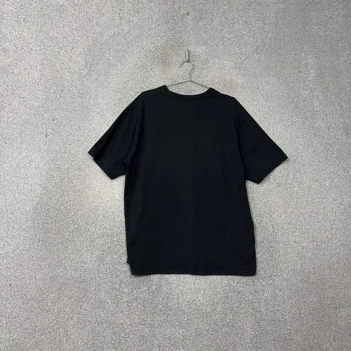 예일 블랙 로고 기능성 루즈핏 반팔 티 XXL 상품이미지2