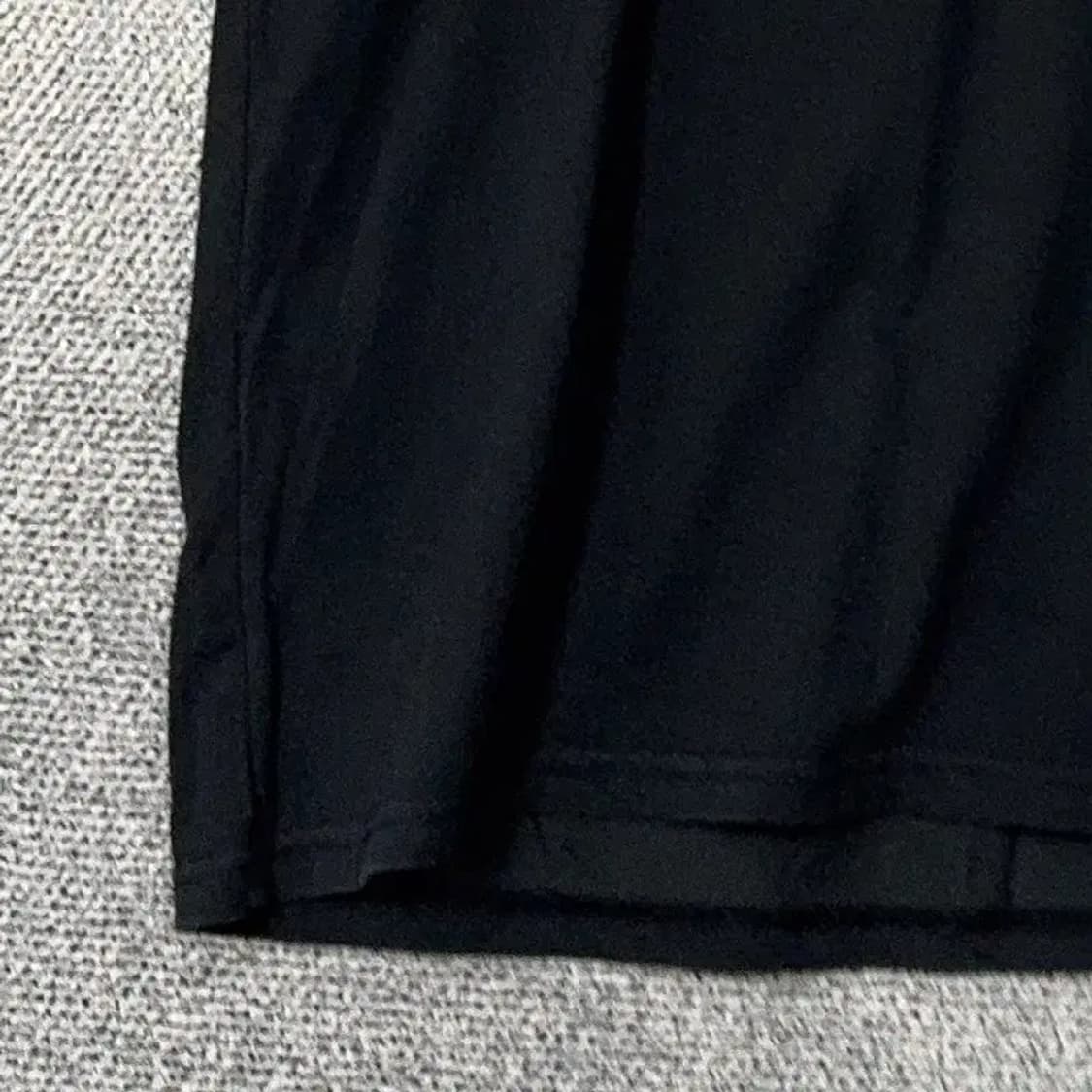 예일 블랙 로고 기능성 루즈핏 반팔 티 XXL 상품이미지4