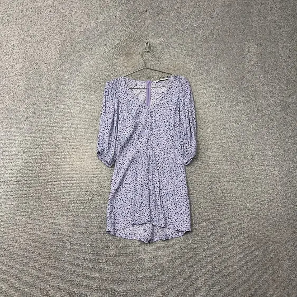 [새상품] 자라 플라워 라이트 퍼플 원피스 XS 상품이미지1