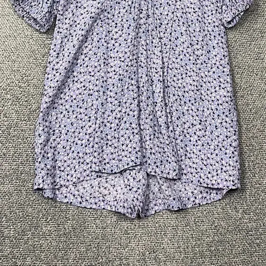 [새상품] 자라 플라워 라이트 퍼플 원피스 XS 상품이미지4