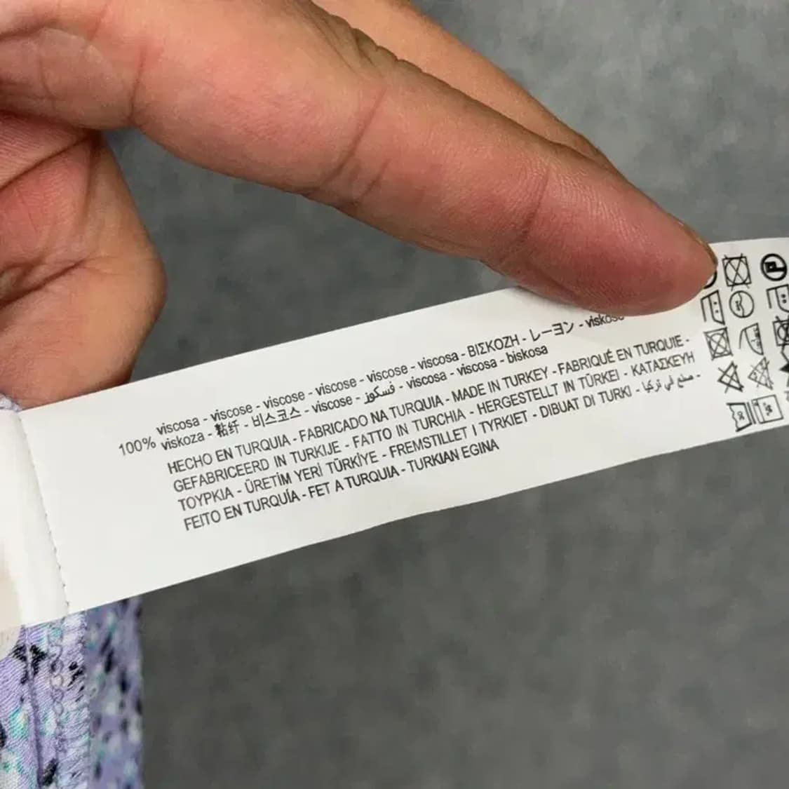 [새상품] 자라 플라워 라이트 퍼플 원피스 XS 상품이미지7