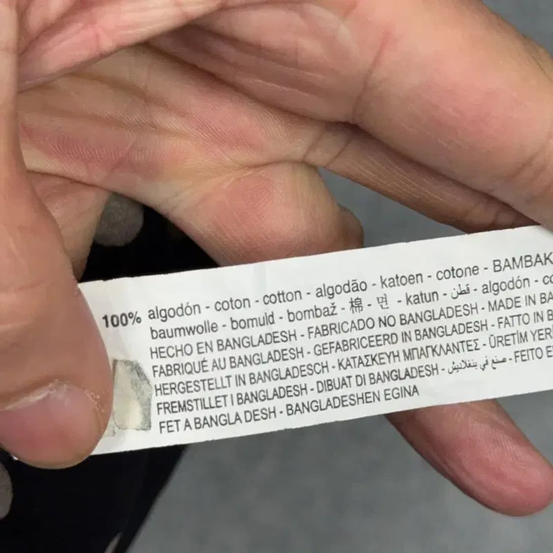 자라 도트 패턴 블랙 반팔티 M 상품이미지6