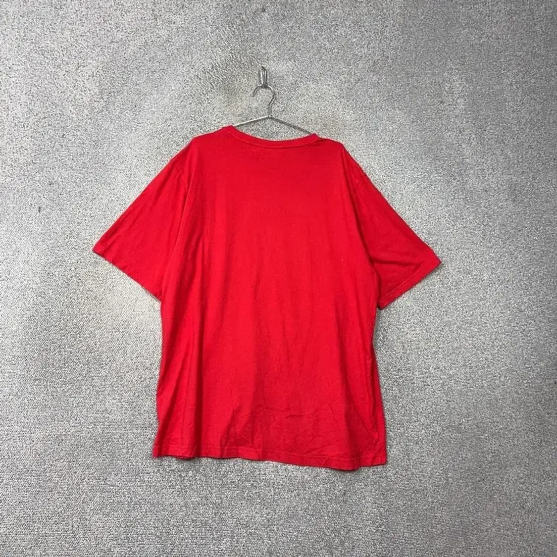 휠라 빅로고 프린팅 레드 반팔 티 4XL 상품이미지2