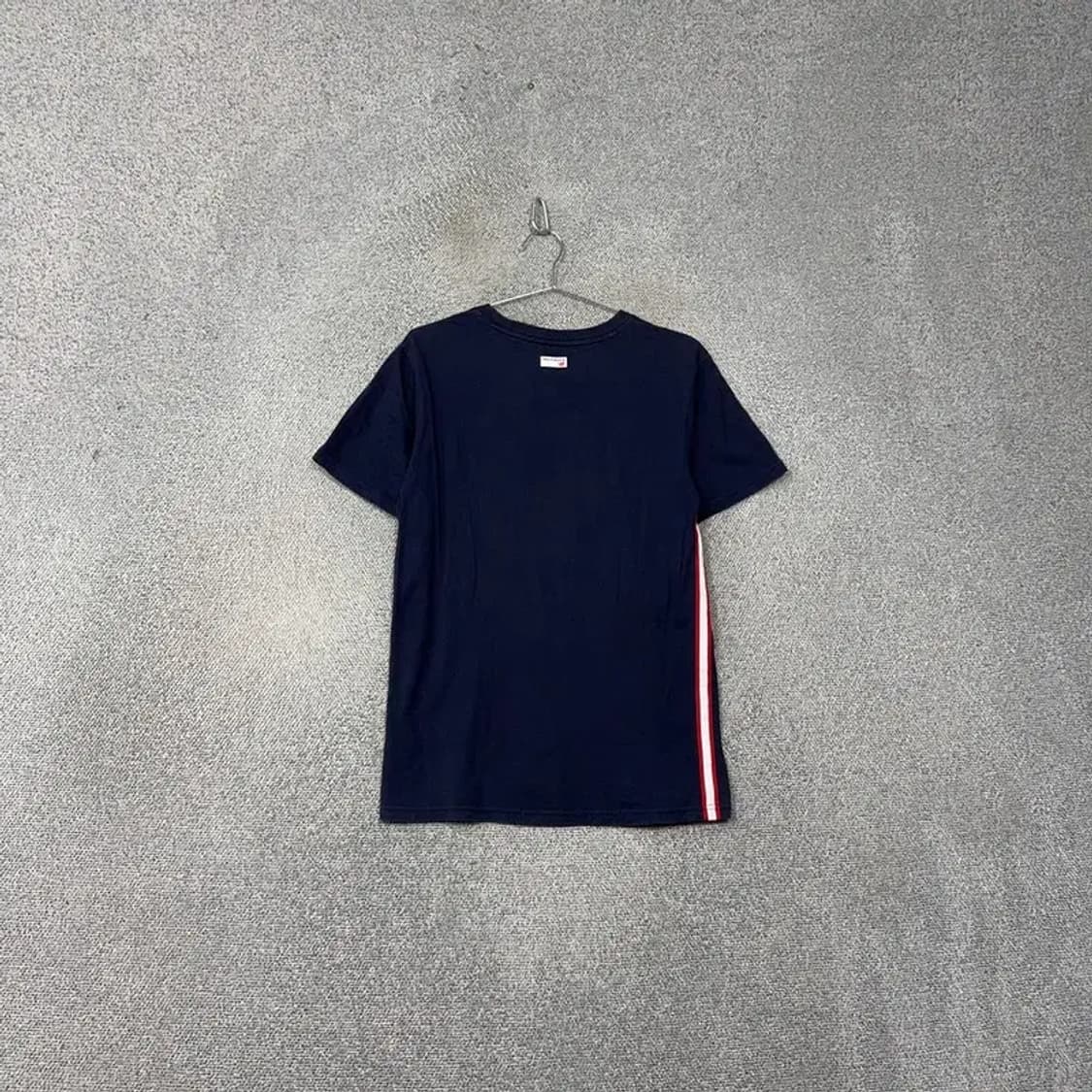 뉴발란스 프린팅 기능성 네이비 반팔 티 MEDIUM 상품이미지2