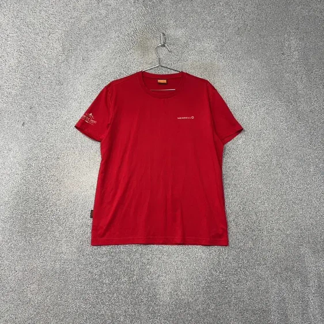 머렐 기능성 로고 레드 반팔 티 XL/105 상품이미지1