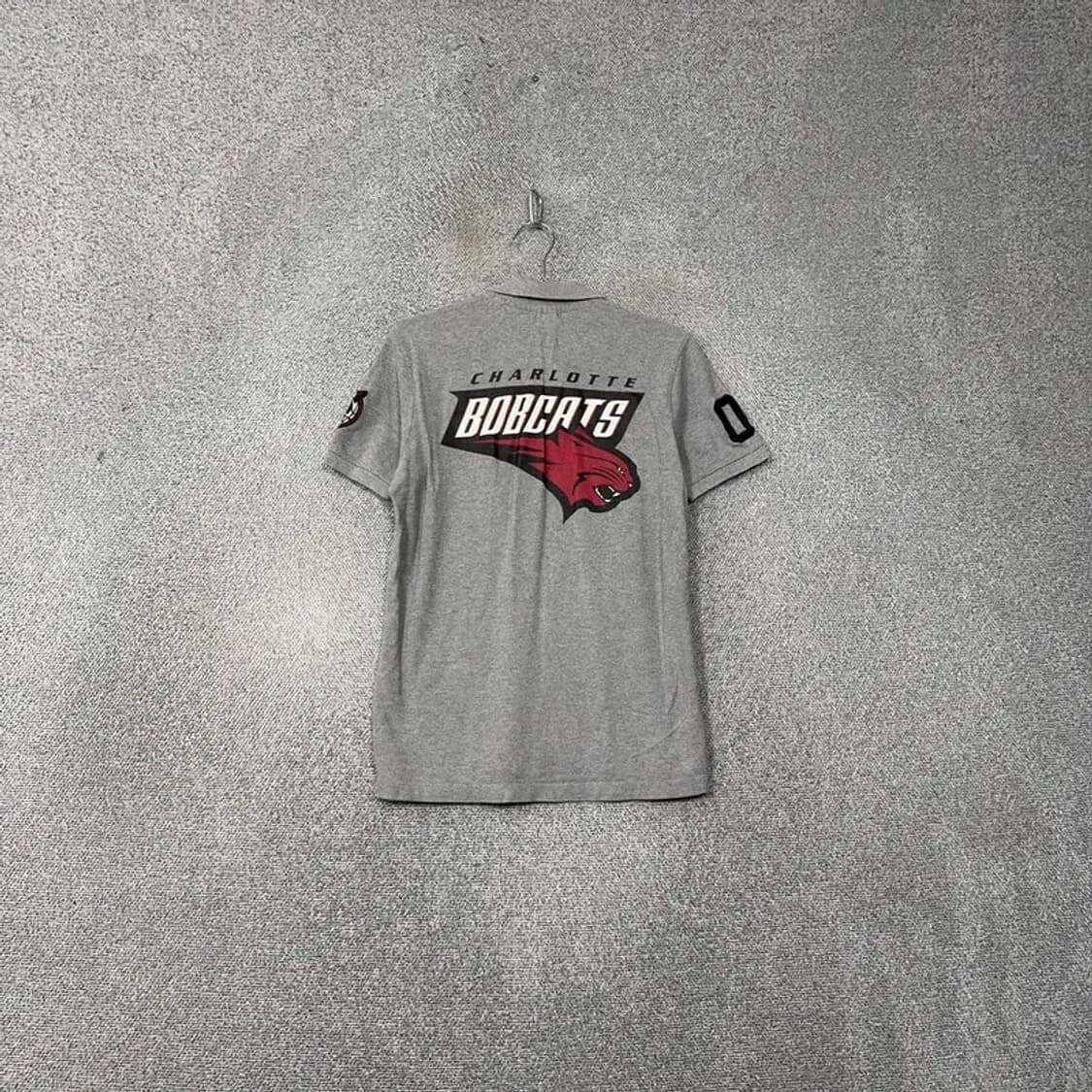 NBA 로고 남성 그레이 반팔 카라티 M 상품이미지2