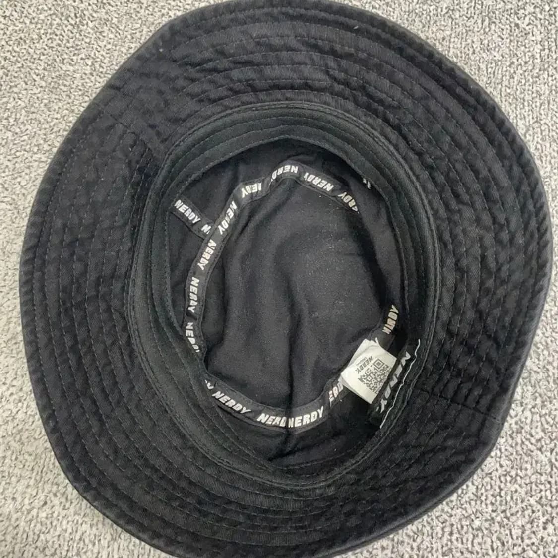 널디 캐주얼 블랙 버킷 햇 S 상품이미지2