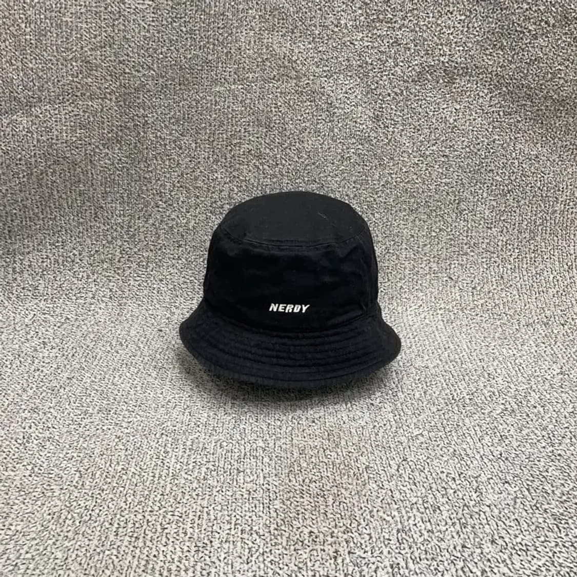 널디 캐주얼 블랙 버킷 햇 S 상품이미지5