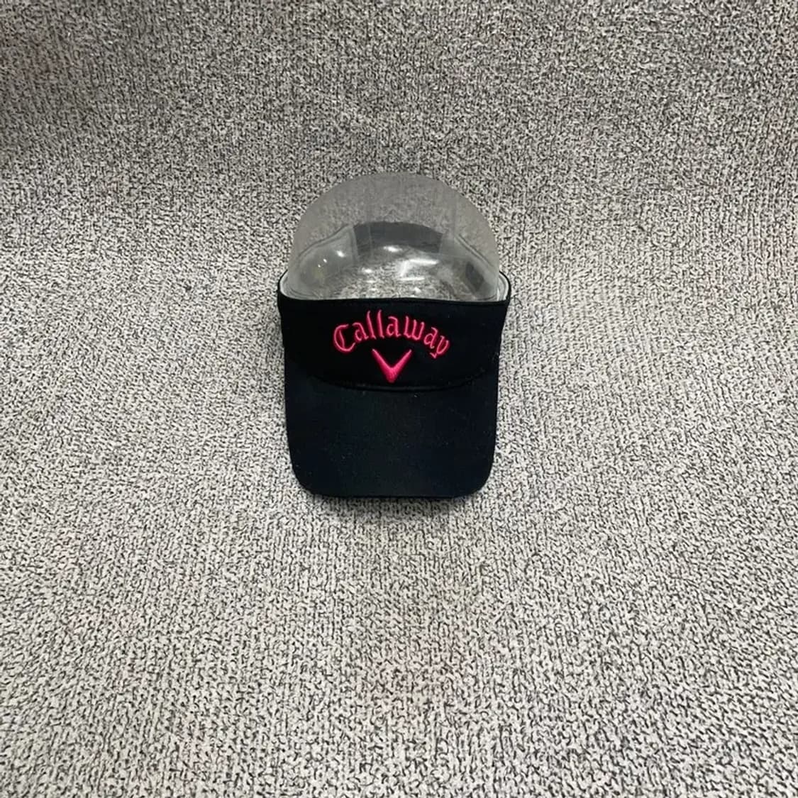 캘러웨이 블랙 자수 로고 골프 캡 FREE 상품이미지1
