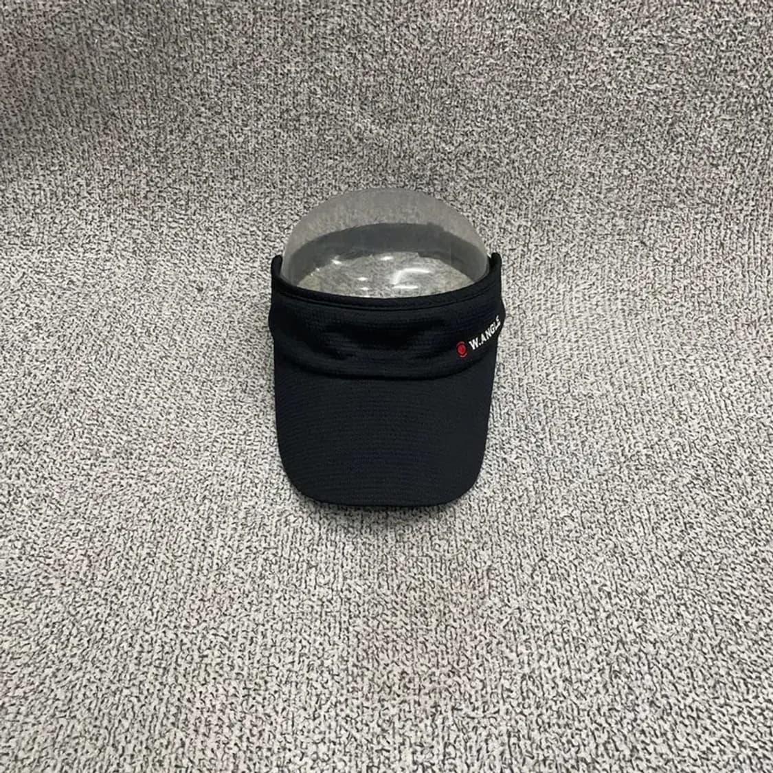 와이드앵글 자수 로고 블랙 골프 캡 FREE 상품이미지1