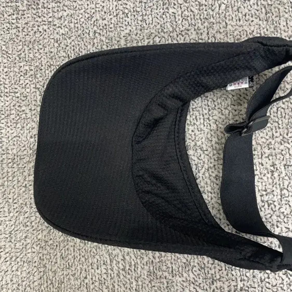 와이드앵글 자수 로고 블랙 골프 캡 FREE 상품이미지5