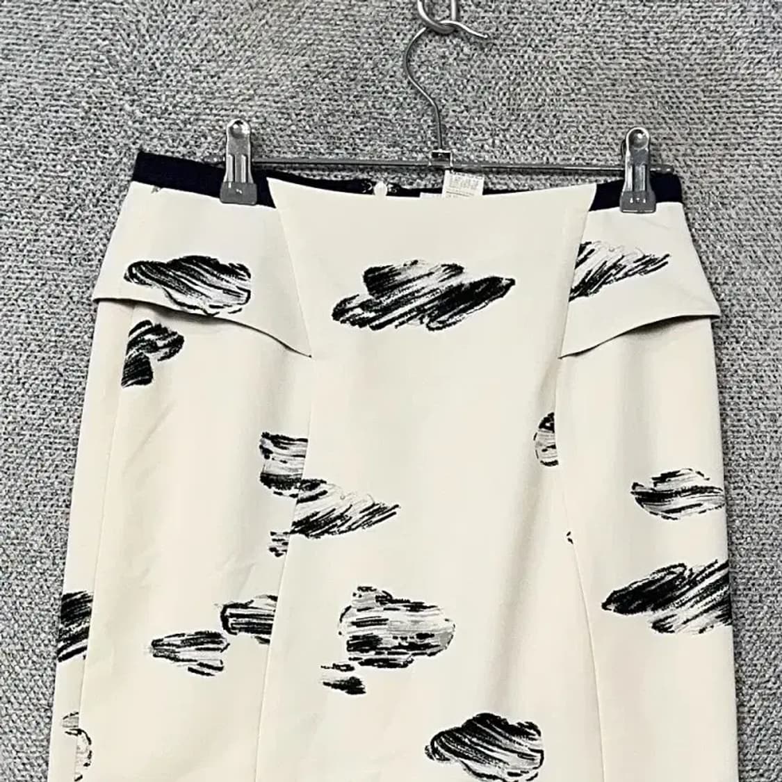 잇미샤 크림 패턴 클래식 스커트 67-88 상품이미지3