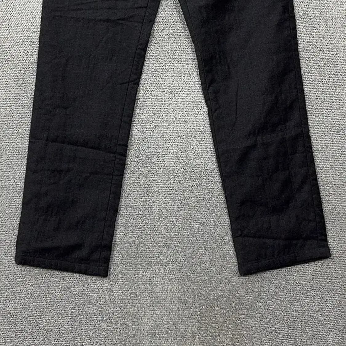 [새상품]레노마 블랙 슬랙스 90-106 상품이미지4