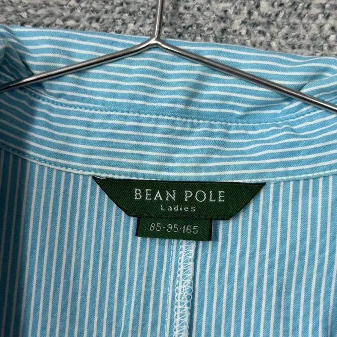 빈폴 레이디 스트라이프 라이트 블루 원피스 85-95-165 상품이미지5