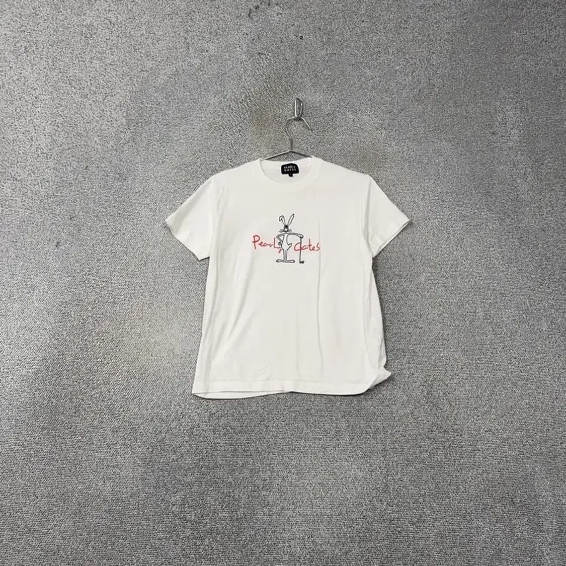 파리게이츠 프린팅 화이트 반팔티 1 상품이미지1
