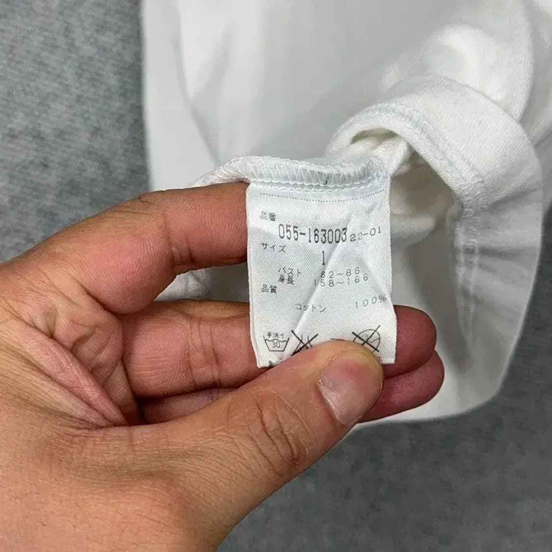 파리게이츠 프린팅 화이트 반팔티 1 상품이미지4