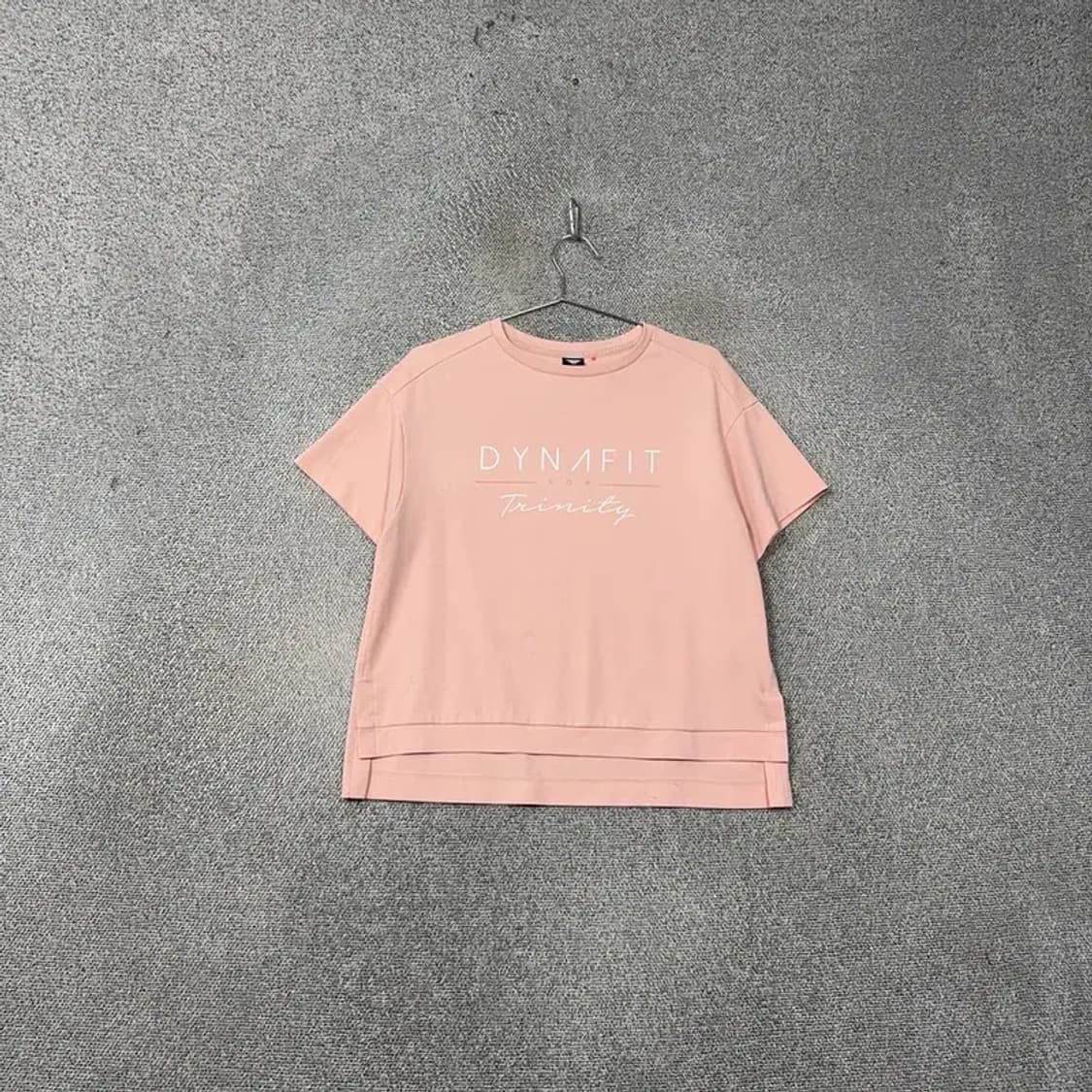 다이나핏 프린팅 라이트 핑크 반팔 티 S 상품이미지1