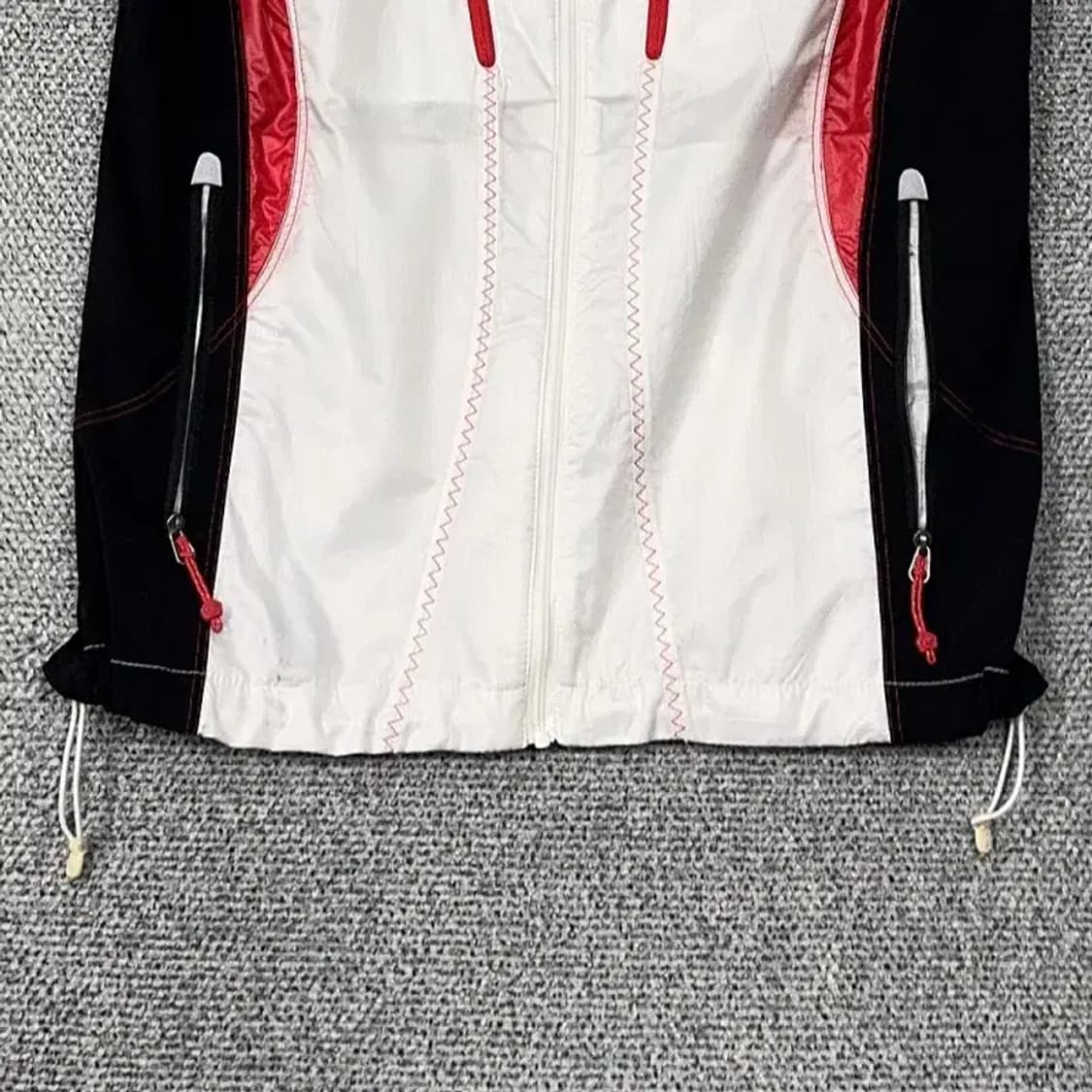 네파 화이트 로고 조끼 바람막이 M 상품이미지4