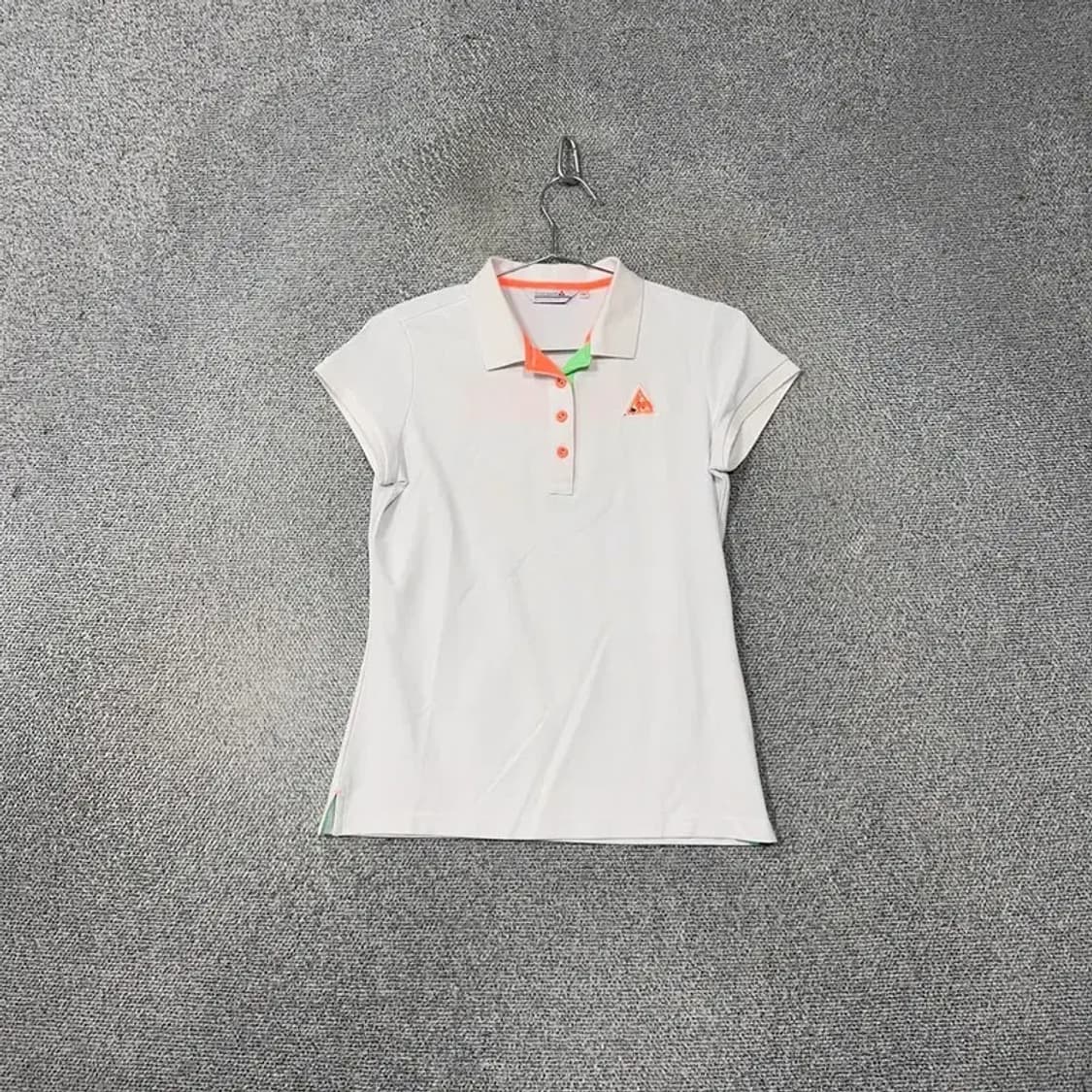 르꼬끄 스포츠 화이트 기능성 반팔 카라티 90 상품이미지1