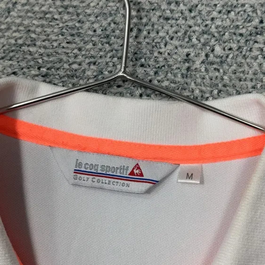 르꼬끄 스포츠 화이트 기능성 반팔 카라티 90 상품이미지5